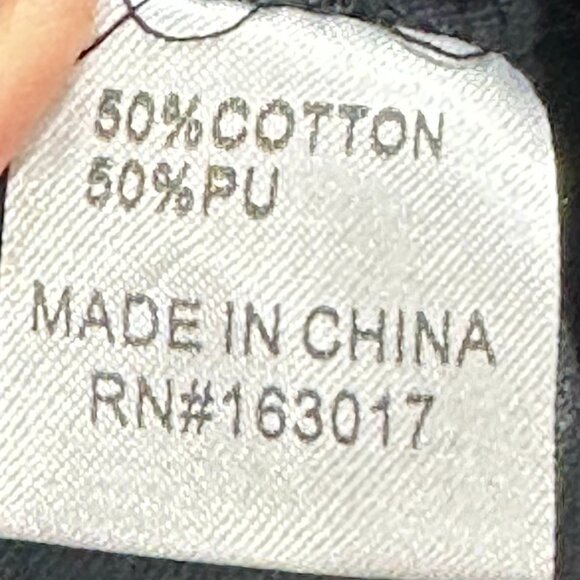 Princess Polly Vegan Faux Leather Black Pants Size 6 - Picture 7 of 8